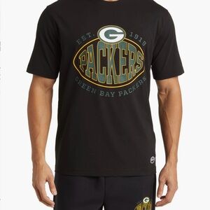 Boss Black Green Bay Packers Tee